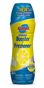 Glisten Dishwasher Detergent Booster + Freshener Package Front; 14 oz; SKU DM16B