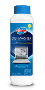 Glisten Dishwasher Magic - Dishwasher Cleaner Package Front; SKU DM01B