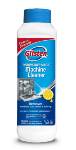 Glisten Dishwasher Magic - Dishwasher Cleaner Package Front; SKU DM01B