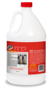 Iron OUT Outdoor Rust Stain Remover for Concrete & Vinyl Siding Package Back; SKU LI05B