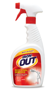 Iron OUT Rust Stain Remover Spray Gel Package Front; 24 fl oz; SKU LI06B