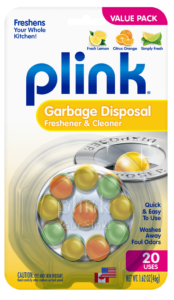 Plink® Garbage Disposal Freshener & Cleaner - Assorted Fragrances package