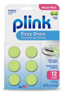 Plink<sup>®</sup> Fizzy Drain Freshener & Cleaner – Simply Fresh package