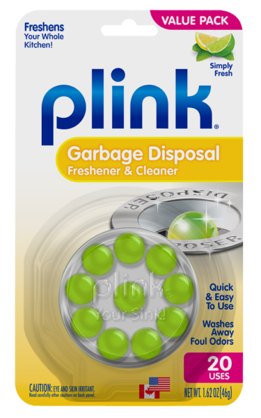 Plink® Garbage Disposal Freshener & Cleaner – Simply Fresh package