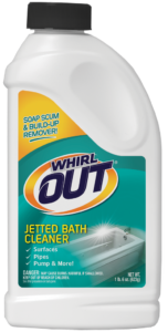 Whirl OUT Jetted Bath Cleaner for Spas & Whirlpools Package Front; SKU WO31B