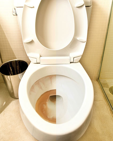 How to Remove Stains From Your Toilet, Tub, or Sink