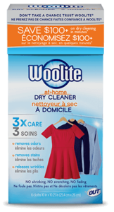 Woolite At-Home Dry Cleaner Fresh Scent 6-use SKU C-DCS01B