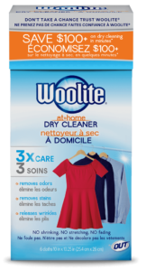 Woolite At-Home Dry Cleaner Fresh Scent 6-use SKU C-DCS01B