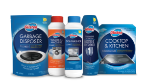 Glisten Appliance Cleaners & Boosters product packages