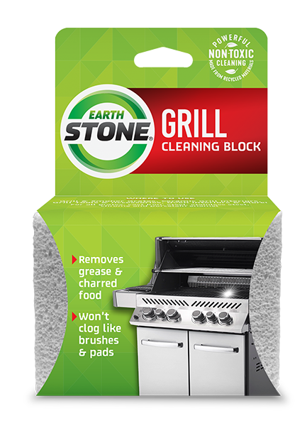 EarthStone® Non-Toxic Grill Cleaning Block