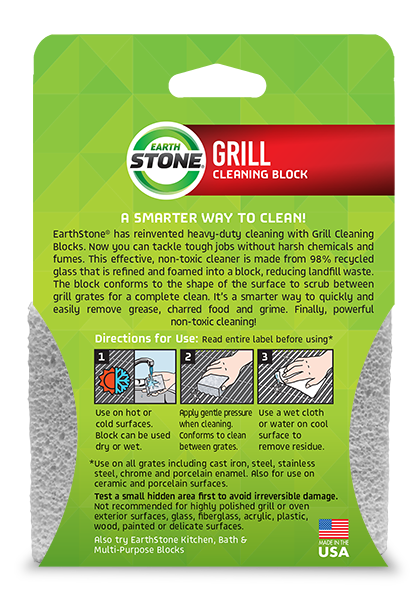  GrillStone Grill Cleaner Starter Set, with Handle and