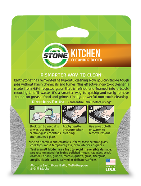 EarthStone® Non-Toxic Kitchen Cleaning Block